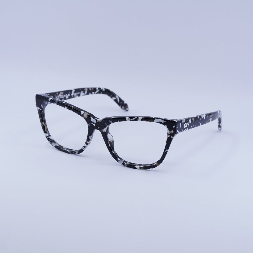 Off-White OERJ07A STYLE 7A 1200 Eyeglasses Havana 56mm Cat Eye Frame